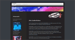 Desktop Screenshot of die-liederlichen.com